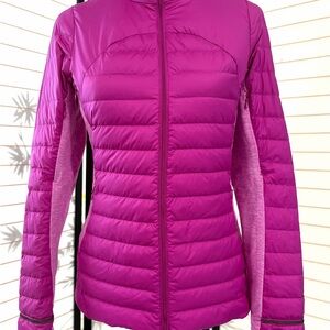 lululemon athletica Magenta Puffer Jacket